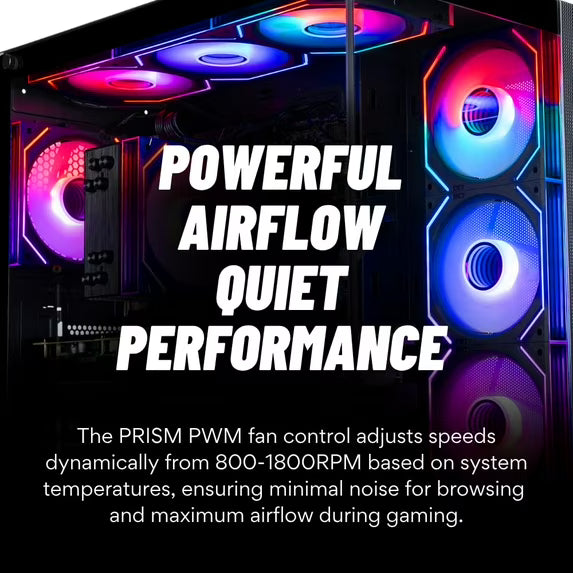 Panorama XL RTX 5090, 24-Core Ultra 9 285K, 128GB DDR5 RAM, 4TB NVMe 9100 Pro Gen5 SSD, WiFi 6E, HDMI, 3 Year Warranty. Windows 11 Pro, LiquidCooled RGB Prebuilt