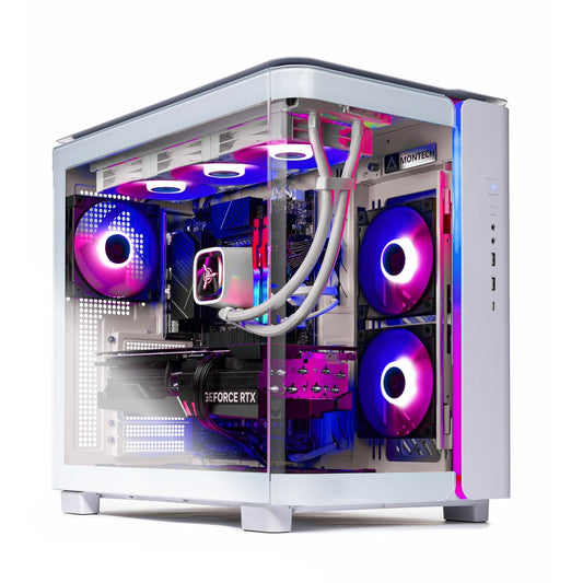 Skytech Gaming King 95 Gaming PC, Intel Ultra 7 270K 5.4GHz, NVIDIA RTX 5070 Ti 16GB VRAM, 1TB Gen4 NVMe SSD, 32GB DDR5 RAM 6000, 850W GOLD ATX 3 PSU, WI-FI 6, Windows 11