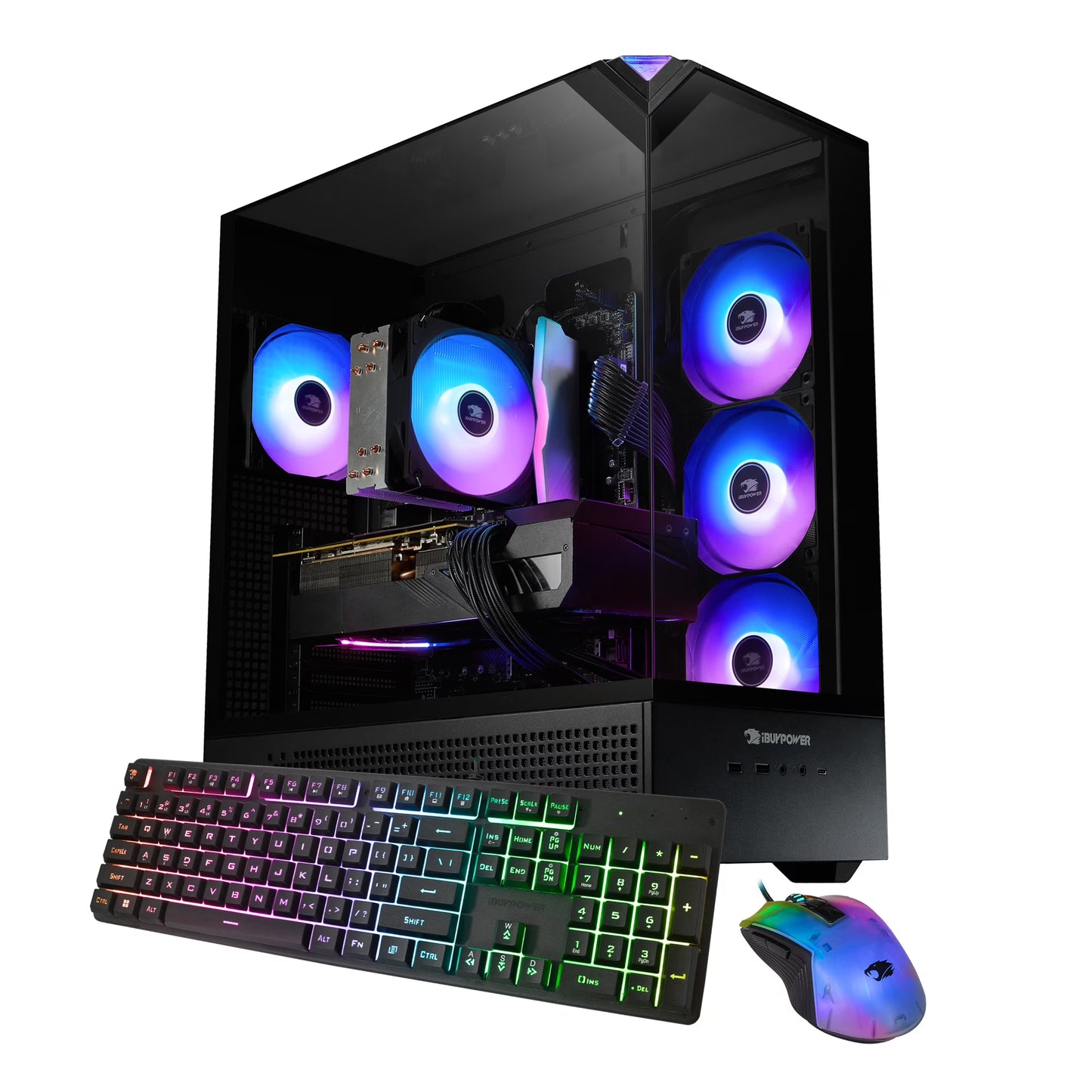 iBUYPOWER Element Gaming PC Desktop Intel Core Ultra 5 CPU, NVIDIA GeForce RTX 5060Ti 8GB, 16GB DDR5 RGB RAM, 1TB NVMe SSD, Windows 11 Home